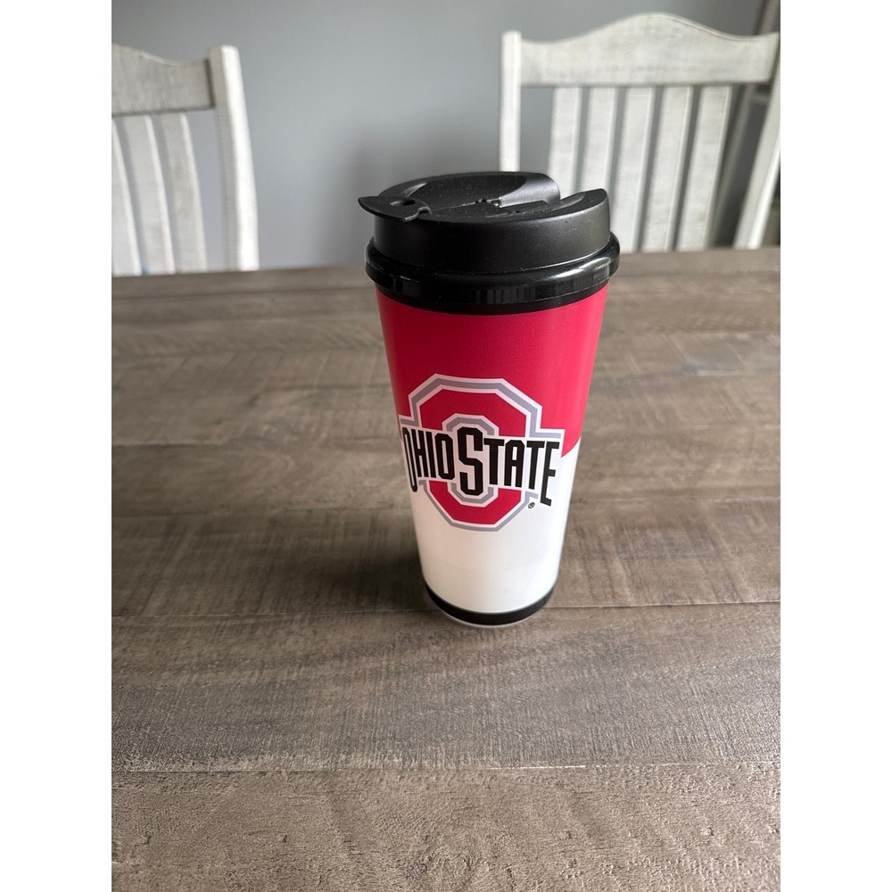 Whirley Drink Works! Ohio State Buckeyes plastic travel tumbler
